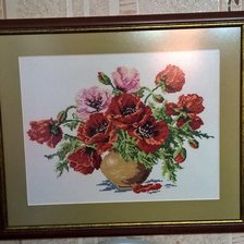 Работа «Маки для мамы»