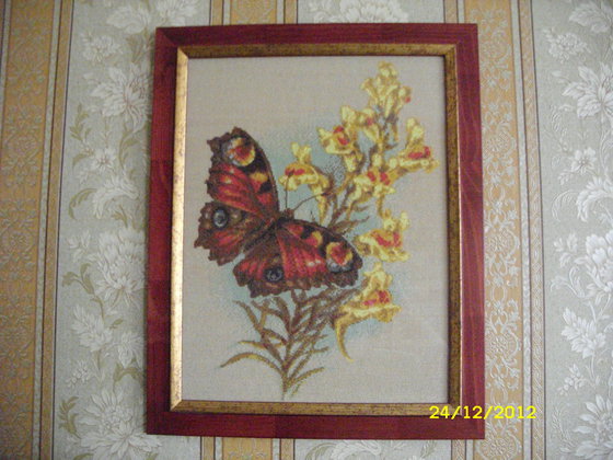 Работа «Павлиний глаз.»