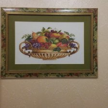 Работа «Чаша с фруктами»