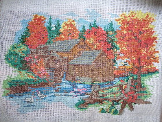 Работа «Осенняя мельница»