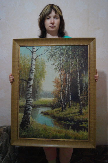 Работа «Березовая роща»