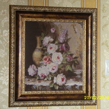 Работа «Мраморные розы.»