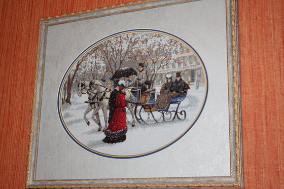 Работа «Dimensions Зимнее впечатление»