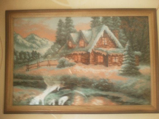 Работа «Зима»