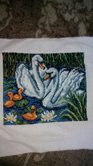 Работа «Лебеди»