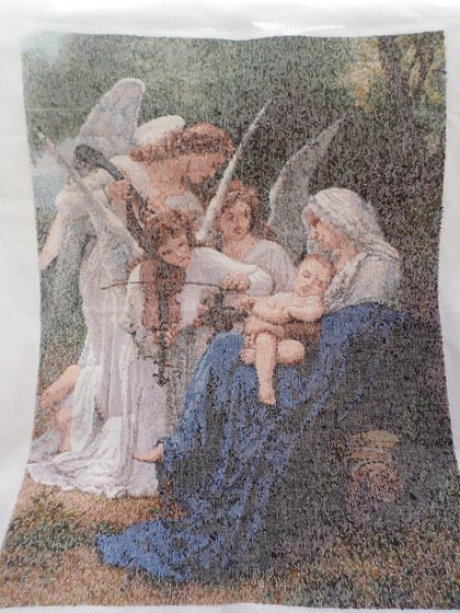 Работа «"Песня ангелов" по картине Вильяма Бугро.»