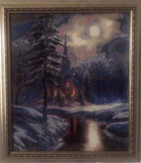 Работа «Зима»