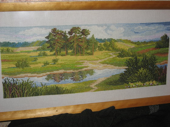 Работа «летний пейзаж»