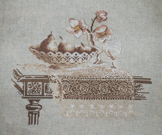 Работа «Натюрморт с грушами»