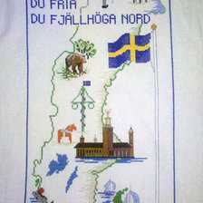 Работа «Мoтивы Швеции»