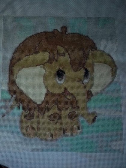 Работа «Мамонтенок»