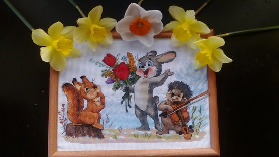 Работа «"Весенняя мелодия"»