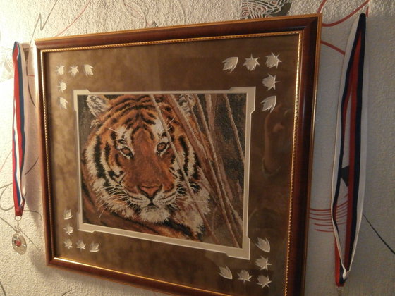 Работа «Тигр (Алиса)»