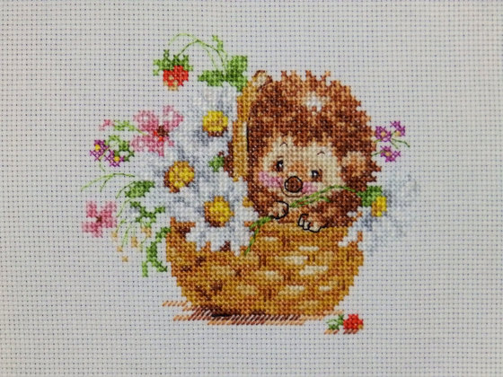 Работа «Маленький ёжик»