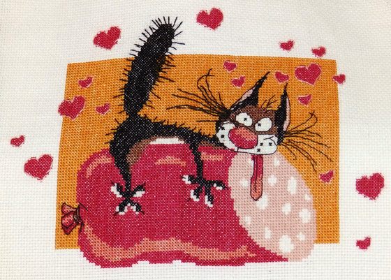 Работа «Кошачье счастье !!!»