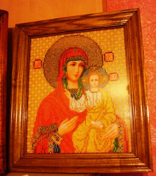 Работа «Смоленская Божья Матерь.»