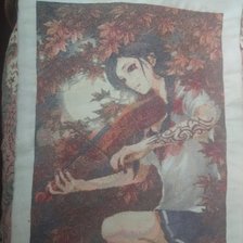 Работа «девушка со скрипкой»