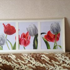 Работа «Триптих "Тюльпаны"»