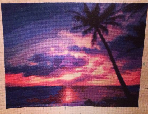 Работа «Закат»