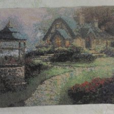 Работа «Дом в саду»