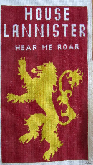 Работа «Герб Ланнистеров»