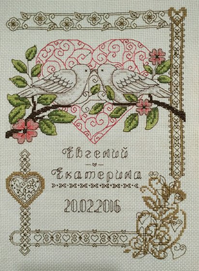 Работа «Метрика на свадьбу»