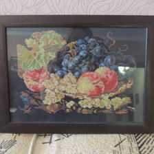 Работа «Натюрморт с персиками»