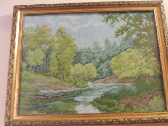 Работа «На речке»