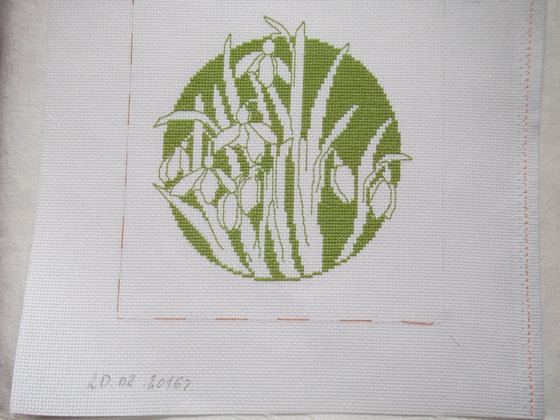 Работа «миниатюра первоцветы»