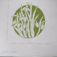 Работа «миниатюра первоцветы»