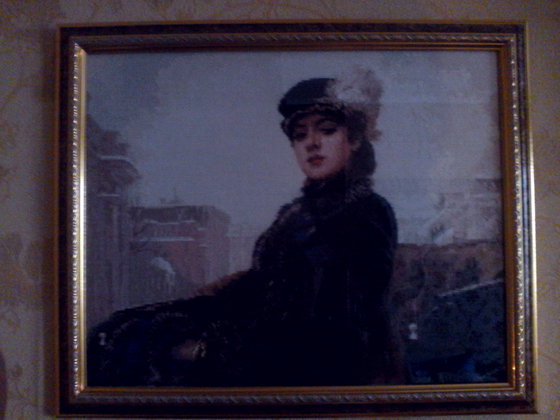 Работа «Незнакомка»