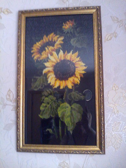 Работа «Подсолнухи»