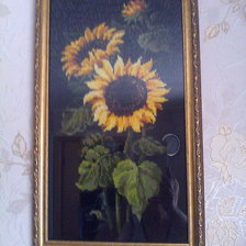 Работа «Подсолнухи»