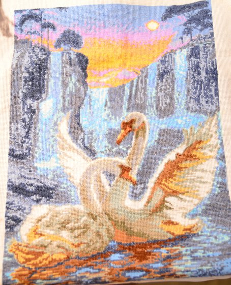 Работа «Лебеди»