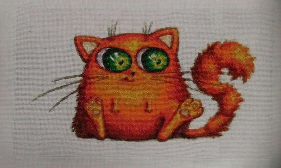 Работа «Рыжий кот»