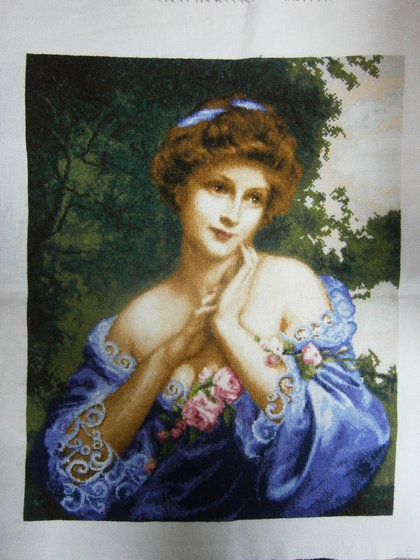 Работа «Дама»