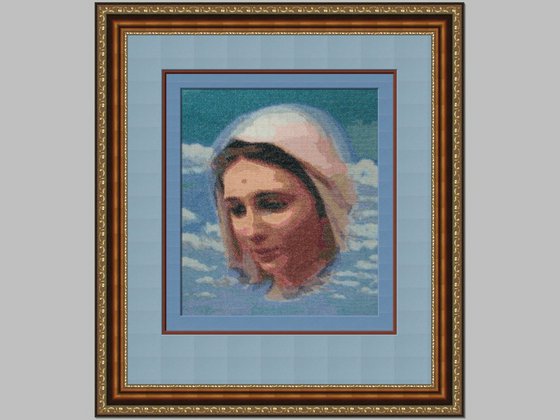 Работа «Дева Мария»