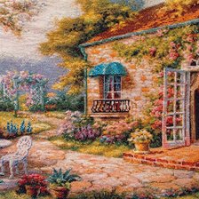 Работа «Цветущий сад.»