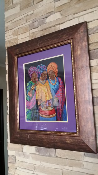 Работа «Три мулатки»