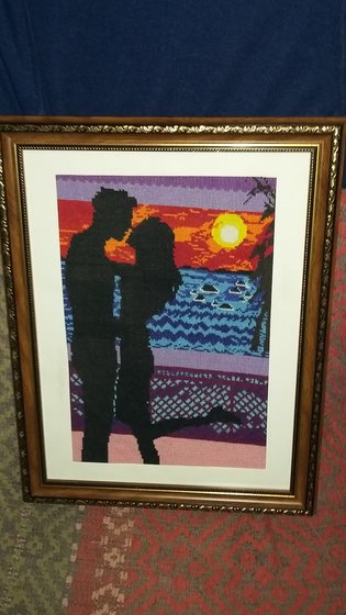 Работа «На закате»