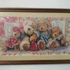 Работа «Семейство мишек»