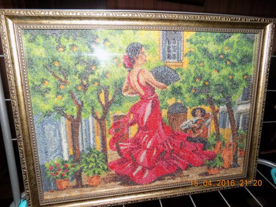 Работа «Фламенко»