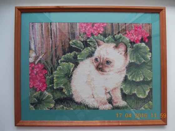 Работа «Киска в "Гамме"»