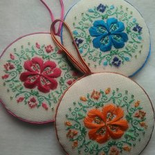 Работа «Пинкип Весенний, декоративные швы»