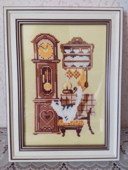 Работа «РИОЛИС "Кошка с часами"»