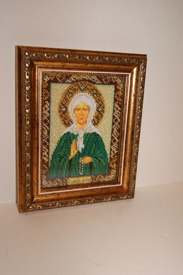 Работа «Святая Матрона Московская»