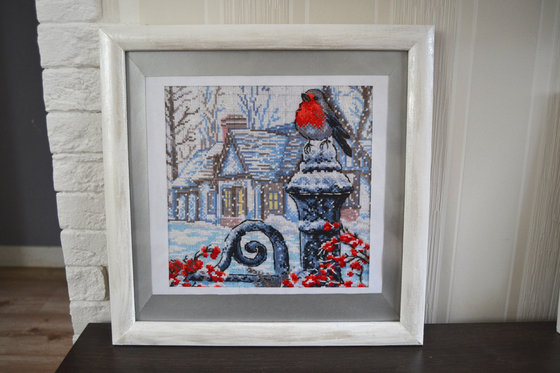 Работа «Снегирь»