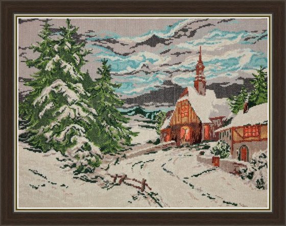 Работа «Шале в горах»