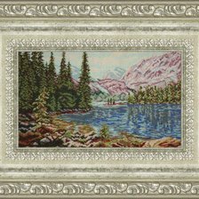 Работа «Горное озеро»