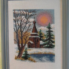 Работа «Зимний денек»